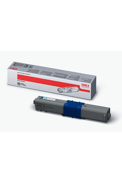 3 Toner Original Cyan OKI pentru C510, C531, MC562