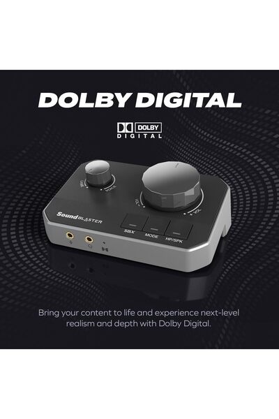 CREATIVE Sound Blaster G8 – DAC USB للألعاب عالي الدقة