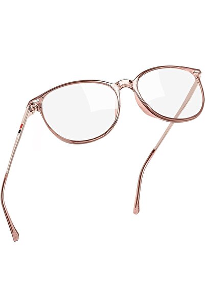 Joopin Blue Light Glasses for Men Women, Retro Round Frame Glasses Transparen...