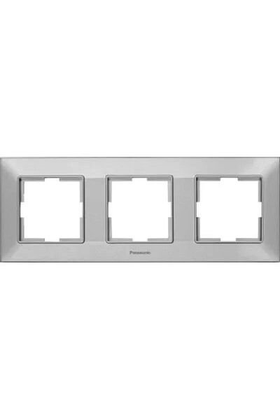 PANASONIC 3-Post Horizontal Frame Silver Arkedia Slim