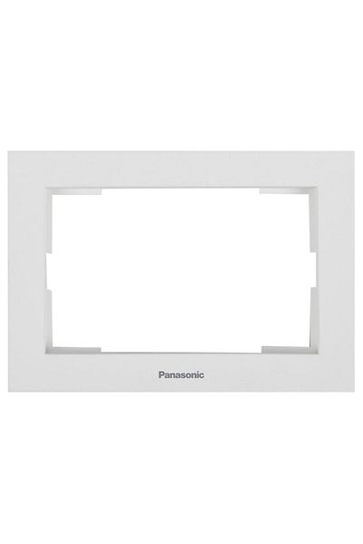 PANASONIC Double Socket Frame Karre Plus 55 Soft Touch Seashell