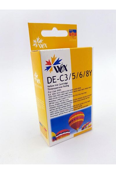 Canon Cartuș Wox Galben BCI3EY/BCI6EY Compatibil