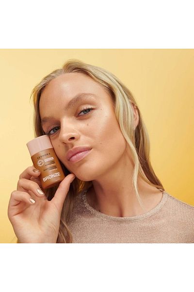 SEPHORA COLLECTION Instant Bronzing Drops 30ML – Custom Glow Booster for Face & Body, Natural Finish