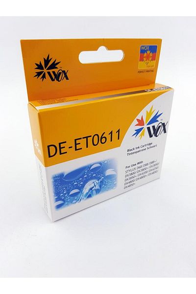 EPSON Cartuș Wox Negru Compatibil T0611