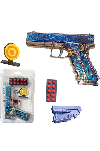 Toybox Hand Revolver Toy With Real Safe BB Soft Bullet Real Safe For All Ages