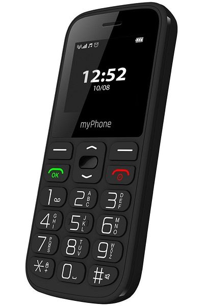 Myphone Telefon Halo A Negru, Dual SIM, 0.3 MP Camera