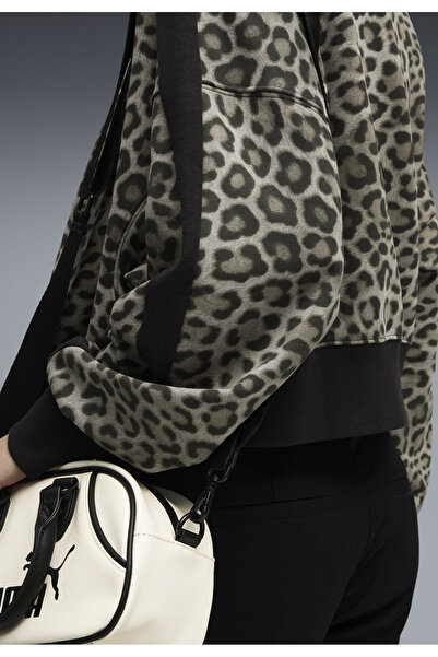 Puma Dámské oversized tepláky T7 Leo Luxe s logem