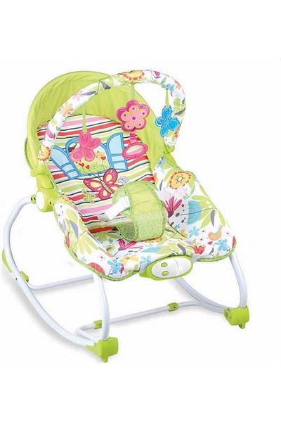 rexa Baby Rocking Chair with Music & Vibration – 70x40x55 cm – Soothing & Comfy Seat