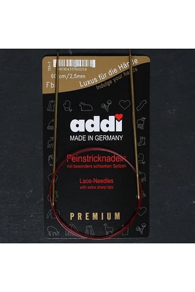 TİCARETSEPETİM Addi 2.5mm 60cm Classic Line Lace Skewer - 755-