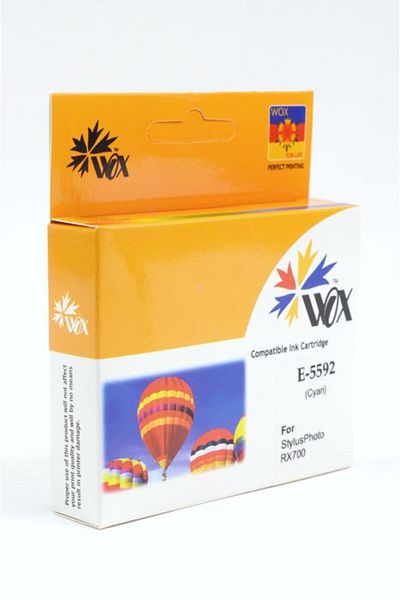EPSON Cartuș Compatibil Wox Cyan T5592 RX700