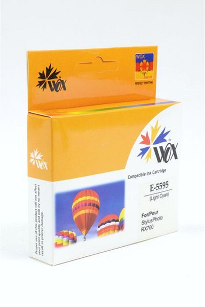 EPSON Cartuş Compatibil Wox Light Cyan T5595