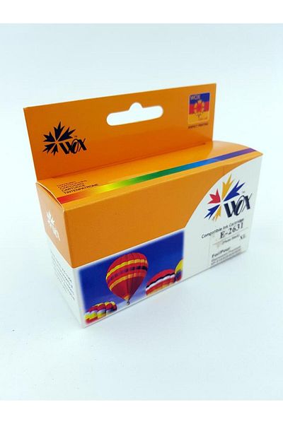 EPSON Cartuș Compatibil 26XL Negru Foto Wox