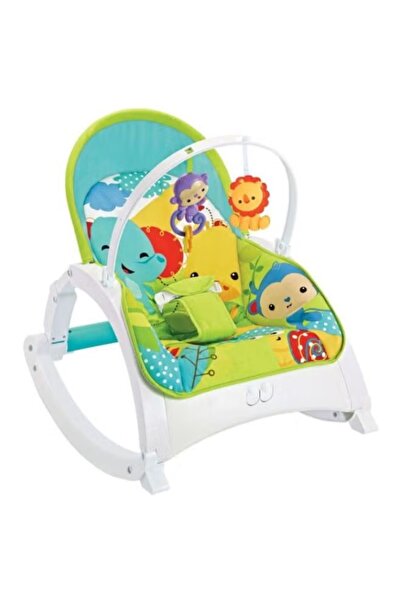 rexa كرسي هزاز للأطفال بنقشة كرتونية - ٥٣×٨.٧×٤٠ سم - مقعد ناعم ومريح للأطفال