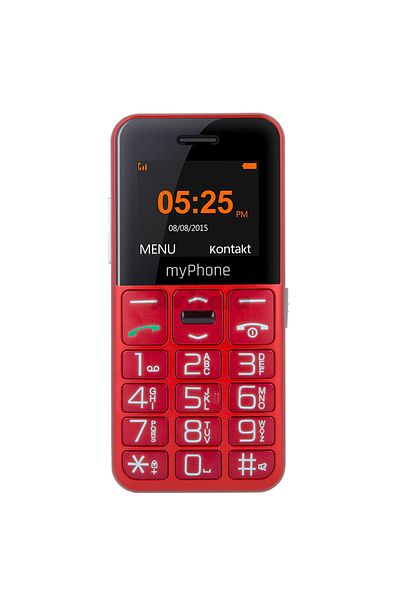 Myphone Telefon Mobil Halo Easy Roșu, 1.77", 1000mAh