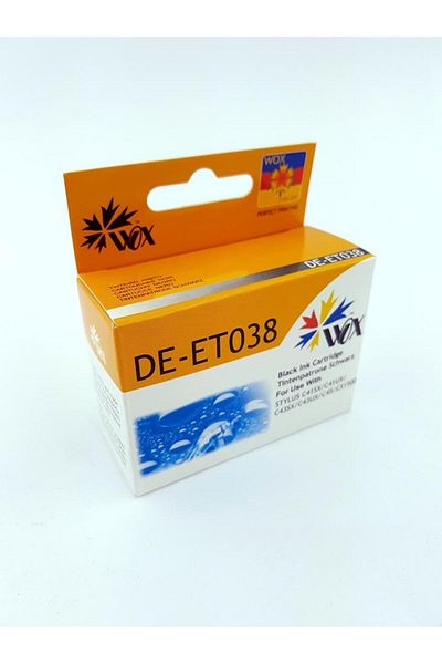 EPSON Cartuș Negru Compatibil T038 Wox