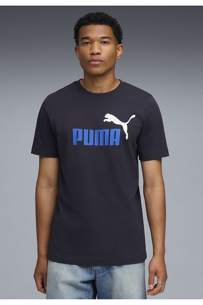 Puma Ανδρικό μπλουζάκι Essentials 2 Color No. 1 με λογότυπο