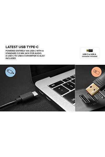 CREATIVE Pebble V2 - Minimalistic 2.0 USB-C Powered Desktop Speakers
