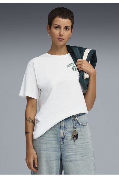Puma Tricou sport Legacy Graphic Relaxed pentru femei, Wardrobe Essentials