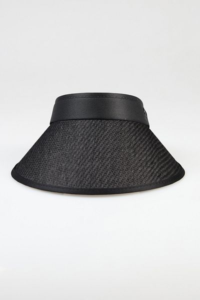 Fulla Moda G Letter Embroidered Visor Hat