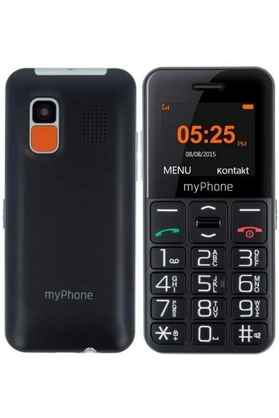Myphone Halo Easy Telefon Simplu, Negru, 1.77" TFT