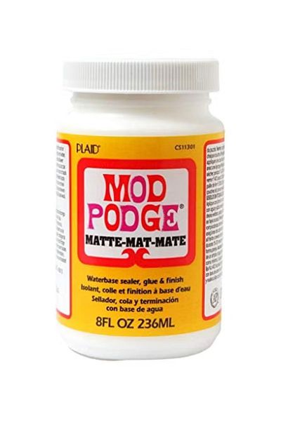 Mod Podge Waterbase Glue And Finish multicolor