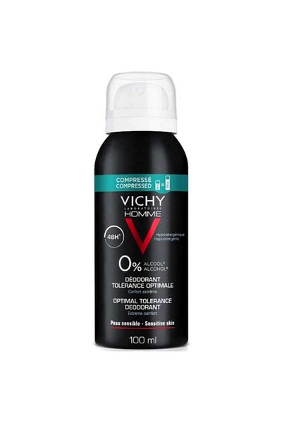 Vichy Deo Spray Homme 100ml (Black)