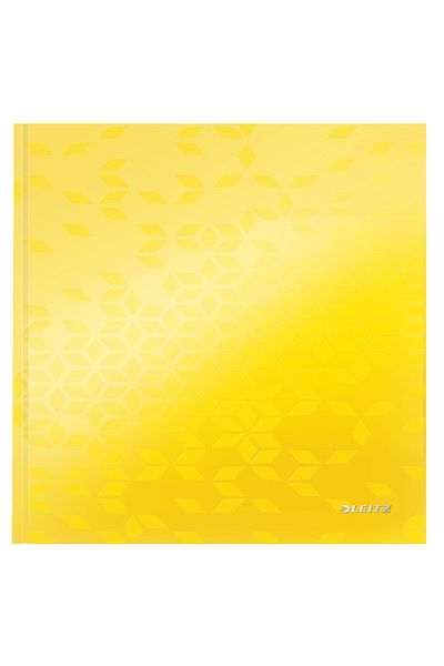 Leitz A4 Notebook A4 Dictation Pad Yellow Cover Cardboard Cover Wow