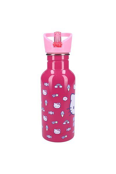Hello Kitty Children's water bottle, multicolor, capacity 500 ml, Take A Sip, Hello Kitty