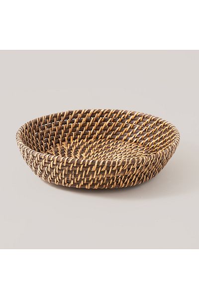 LA MESA Rattan Round Bowls Set Of 3, 31*6Cm