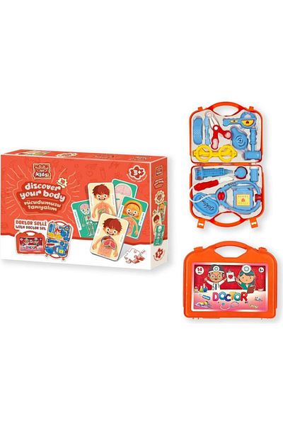 Art Puzzle Kids Doctor Set Let's Get to Know Our Body - 18 Models 49 Pieces 5865