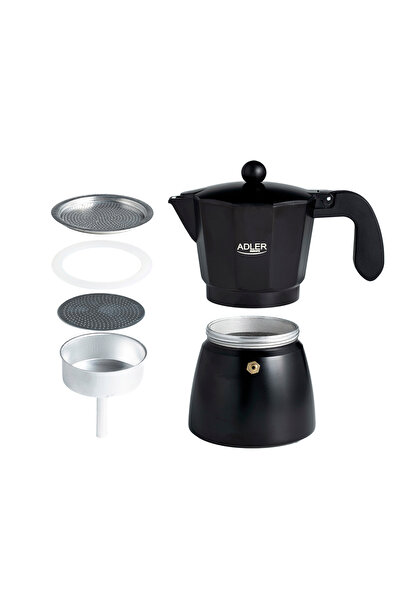 adler Espressor AD 4421, 6 cești, Negru