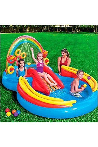 Intex Rainbow Ring Pool 57453NP 297x193x135cm