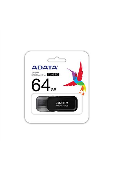 3 Memorie USB ADATA DashDrive UV240 64GB Negru
