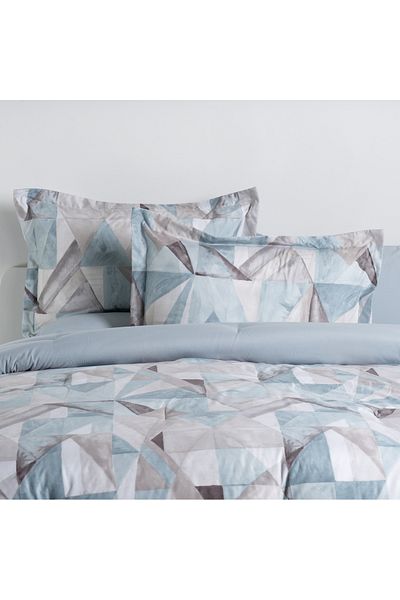 Cottage microfiber 6pc king comforter set, 220*240cm
