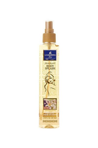 J.CASANOVA PARIS J.casanova Blue Body Splash Mukhallat 235 ml 85954 --- كازانوفا بخاخ معطر جسم مخلط 235مل