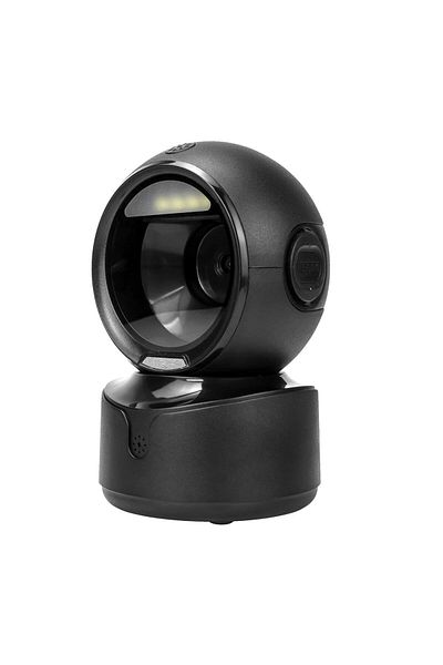 divendi-ro 1D, 2D and QR barcode scanner with automatic intelligent scanning sensor, black