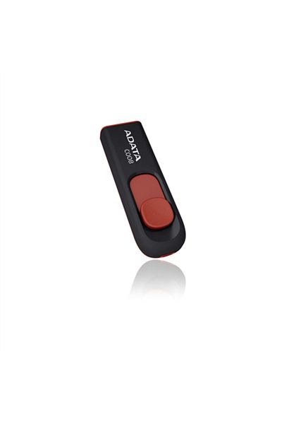 3 Acționați USB ADATA C008 64GB 2.0 Negru/Roșu