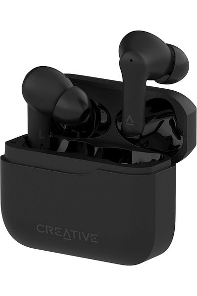 CREATIVE Zen Air 2 Lightweight True Wireless Sweatproof in-Ears with Active Noise Cancellation, Ambi