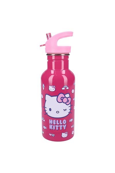 Hello Kitty Children's water bottle, multicolor, capacity 500 ml, Take A Sip, Hello Kitty