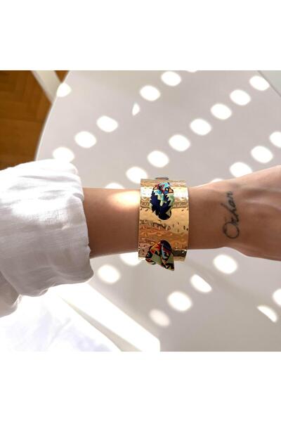 Alice İsstanbul Ethnic Thick Scarf Bracelet