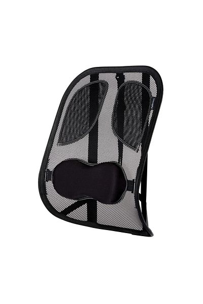 Fellowes Professional Mesh Back Support, Ergonomic Design, Adjustable Straps, Breathable Material