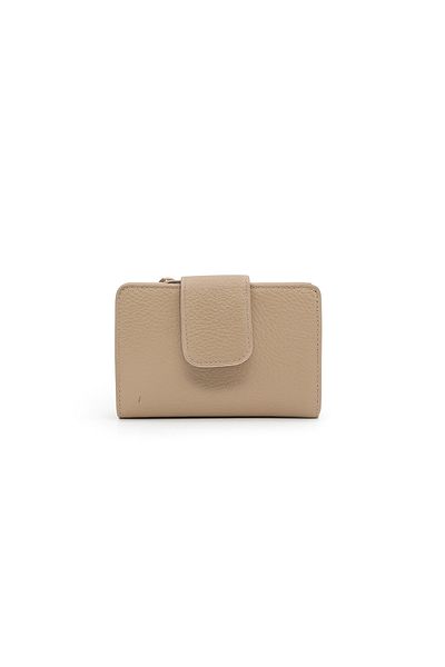 UCCELLO Women's Zippered Card Holder Wallet - Leather Look, Coin Compartment