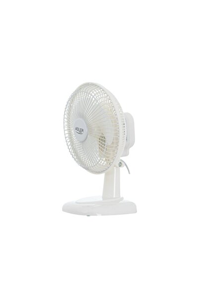 adler Ventilator AD 7317 cu clemă, 15cm, Alb, 30W