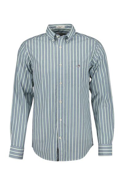 Gant Regular Fit Striped Poplin Shirt