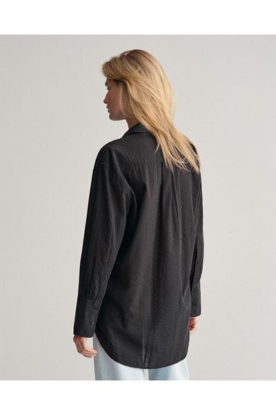 Gant Relaxed Fit Seersucker Striped Shirt