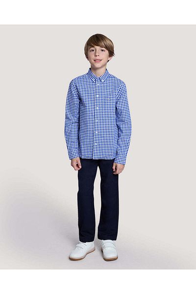 Gant Teens Shield Gingham Poplin Shirt