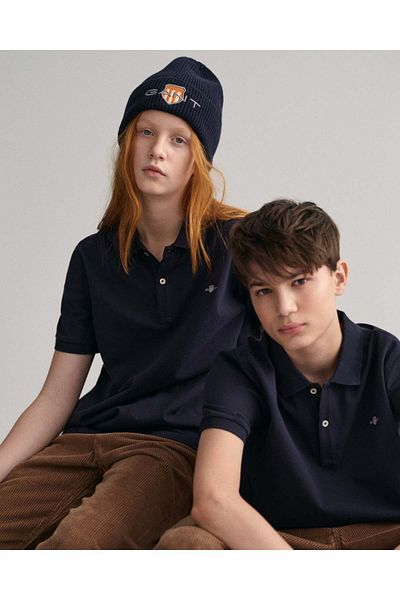 Gant Teens Shield Pique Polo Shirt