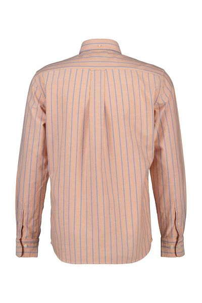 Gant Regular Fit Striped Classic Short Sleeve Oxford Shirt