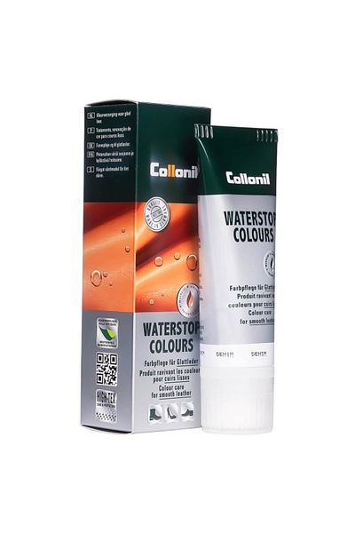 Collonil Waterstop Colours Almond Oil Shoe Cream, 75 Ml, Denim