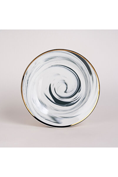 LA MESA grey porcelain 18 pc dinner set